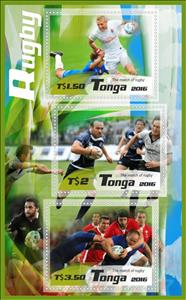 Mini Sheet, Sport Rugby, Tonga,  , Rugby, Sports