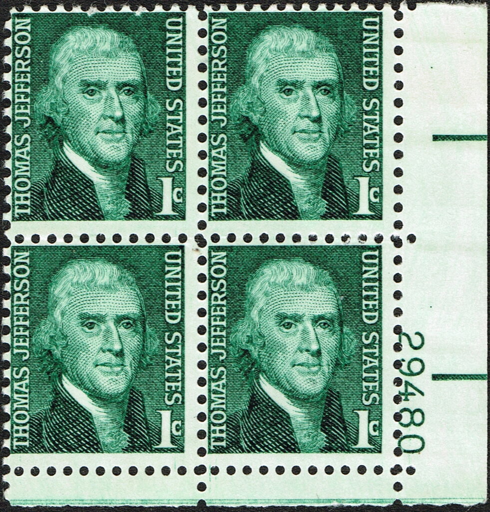 Thomas Jefferson (1743-1826), Third President of the U.S.A.