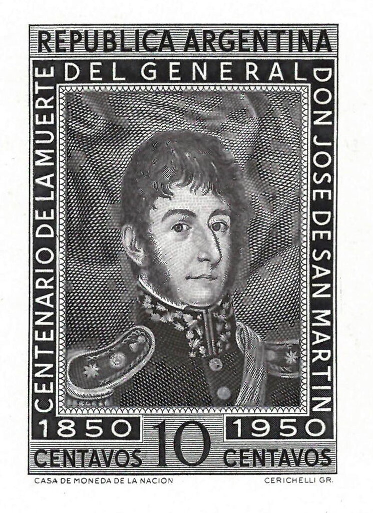 José Francisco de San Martín (1778-1850), Death Centenary