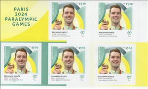 Booklet, Benjamin Hance, Swimming, Australia,  , Athletes, Paralympics, Sports