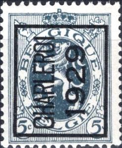 Stamp, Precanceled Heraldic Lion, Belgium,  , Coats of Arms, Heraldic Animals, Лев