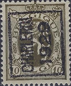 Stamp, Precanceled Heraldic Lion, Belgium,  , Coats of Arms, Heraldic Animals, Лев
