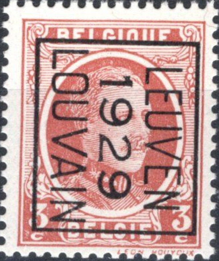 Precanceled King Albert I - type Houyoux