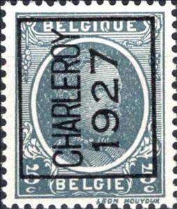Stamp, Precanceled King Albert I - type Houyoux, Belgium,  , Famous People, Heads of State, Kings, Men, Royalty