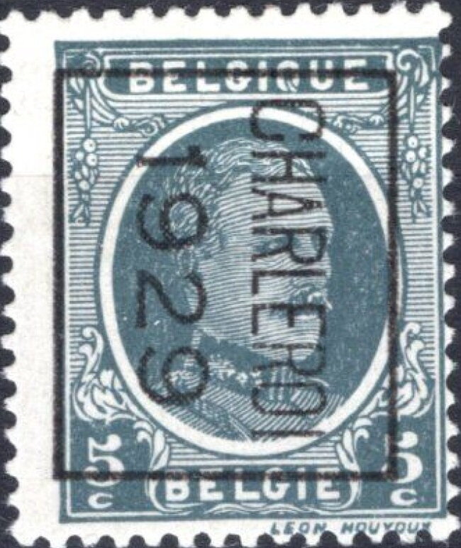 Precanceled King Albert I - type Houyoux