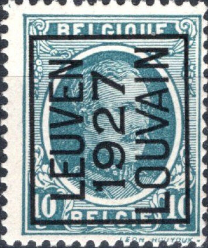 Precanceled King Albert I - type Houyoux