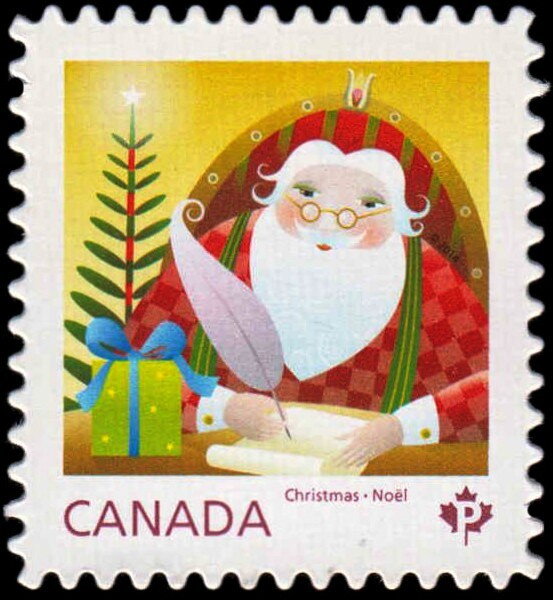 Santa Writting letter