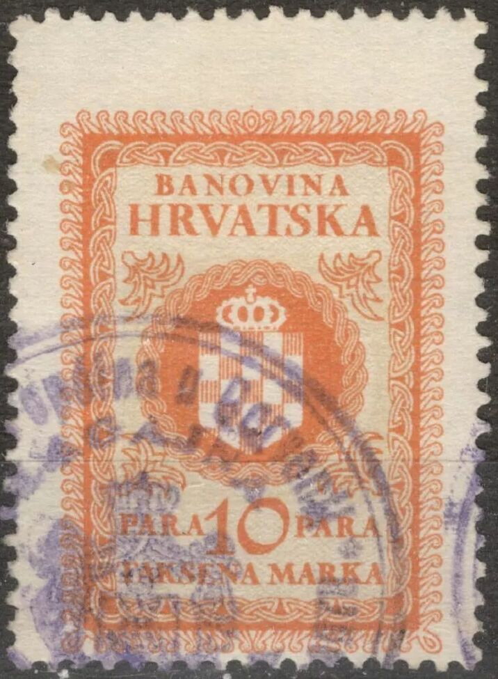 Banovina Hrvatska Taksena Marka