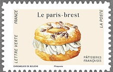 Stamp, Paris-Brest, France,  , Pastries / Bakery products