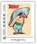 Obelix carrying a Menhir
