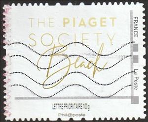 Stamp, Piaget Society Black, France,  , Organizations