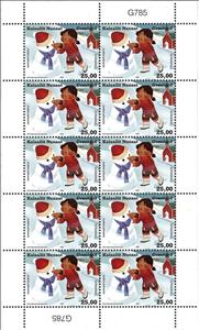 Full Pane, Child Building Snowman, Greenland,  , Christmas, Snowmen