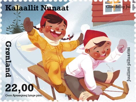 Children on Sleigh
