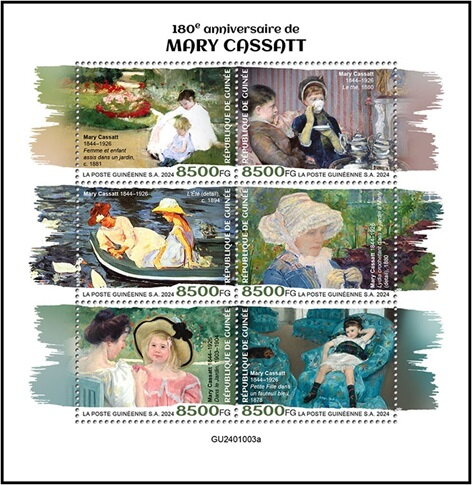 180th Anniversary of the Birth of Mary Cassatt