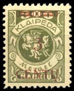 Stamp, "Centu" on Memeledition, Lithuania,  