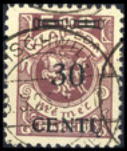 Stamp, "Centu" on Memeledition, Lithuania,  