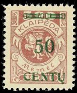 Stamp, "Centu" on Memeledition, Lithuania,  