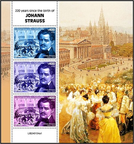 220th Anniversary of the Birth of Johann Strauss