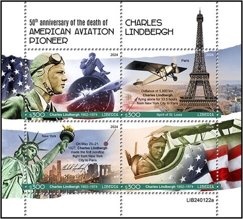 50th Anniversary of the Death of Charles Lindbergh