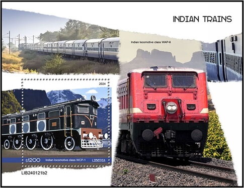 Indian Locomotive Class WCP-1