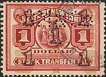 Stamp, Seal of New York, New York (NY),  , Birds, Birds of Prey, Coats of Arms, Eagles, Seals (Emblems)
