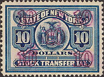 Stamp, Seal of New York, New York (NY),  , Birds, Birds of Prey, Coats of Arms, Eagles, Seals (Emblems)