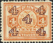 Stamp, Seal of New York, New York (NY),  , Birds, Birds of Prey, Coats of Arms, Eagles, Seals (Emblems)