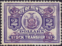 Stamp, Seal of New York, New York (NY),  , Birds, Birds of Prey, Coats of Arms, Eagles, Seals (Emblems)