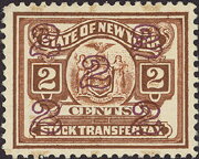 Stamp, Seal of New York, New York (NY),  , Birds, Birds of Prey, Coats of Arms, Eagles, Seals (Emblems)