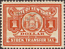 Stamp, Seal of New York, New York (NY),  , Birds, Birds of Prey, Coats of Arms, Eagles, Seals (Emblems)