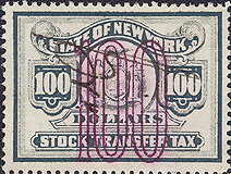 Stamp, Seal of New York, New York (NY),  , Birds, Birds of Prey, Coats of Arms, Eagles, Seals (Emblems)