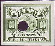 Stamp, Seal of New York, New York (NY),  , Birds, Birds of Prey, Coats of Arms, Eagles, Seals (Emblems)
