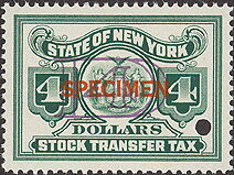 Stamp, Seal of New York, New York (NY),  , Birds, Birds of Prey, Coats of Arms, Eagles, Seals (Emblems)