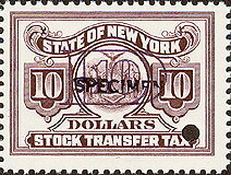 Stamp, Seal of New York, New York (NY),  , Birds, Birds of Prey, Coats of Arms, Eagles, Seals (Emblems)