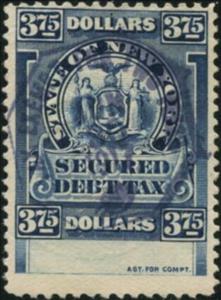 Stamp, Seal of New York, New York (NY),  , Birds, Birds of Prey, Coats of Arms, Eagles, Seals (Emblems)