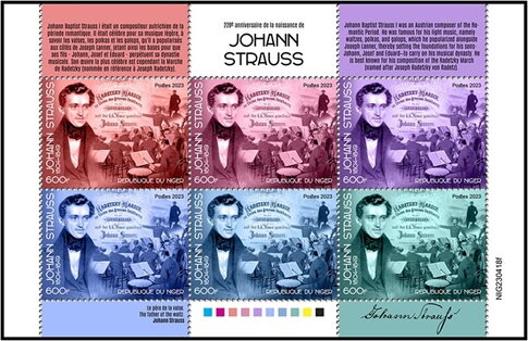 220th Anniversary of the Birth of Johann Strauss (1804–1849)