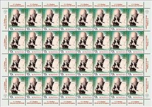 Full Pane, Constantin I. Parhon, Medical Researcher, Romania,  , Anniversaries and Jubilees, Famous People, Men, Microscopes, Scientists