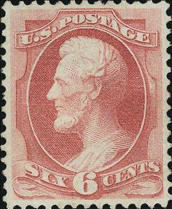 Stamp, Abraham Lincoln (1809-1865), 16th President of the U.S.A., United States of America,  , Emancipation, Famous People, Heads of State, Lawyers - Advocates, Men, Politicians, Государственный деятель
