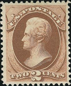 Stamp, Andrew Jackson (1767-1845), seventh President of the U.S.A., United States of America,  , Famous People, Generals, Heads of State, Jurists, Men, Military Officers, Politicians, Государственный деятель
