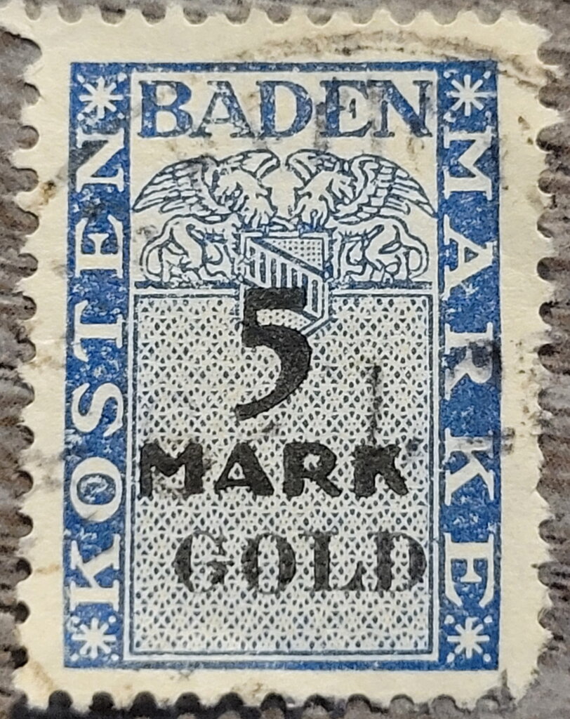 Coat of arms, horizontal se-tenant, overprinted Blue Black