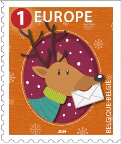 Reindeer with Letter