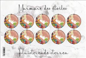 Full Pane, Support for Victims of Miscarriage, Belgium,  , Healthcare, Round Stamps