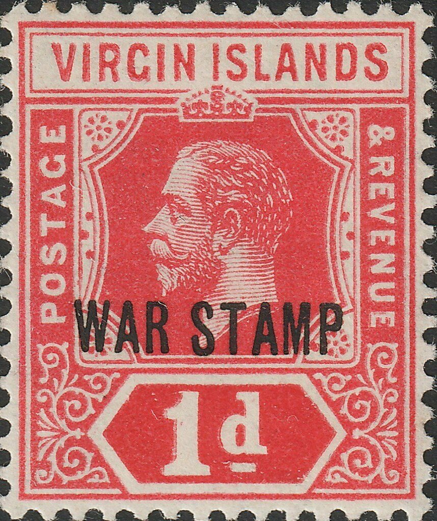 King George V (1865-1936) - Overprinted