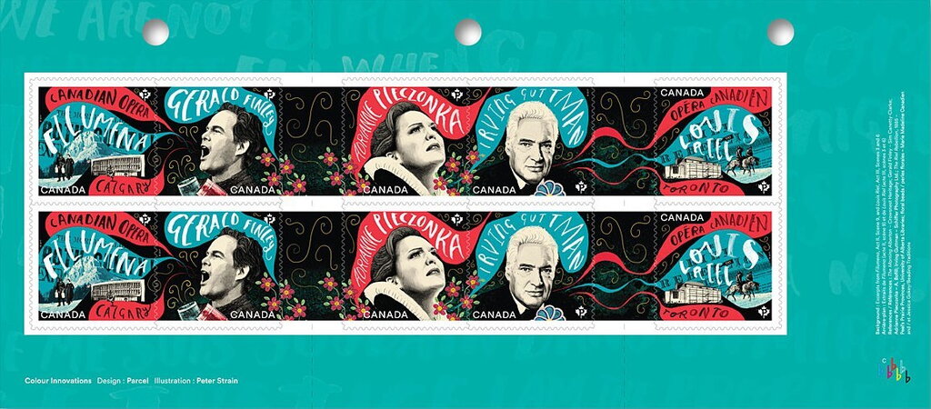 Canadian Opera - Booklet pane
