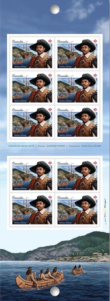 Mathieu Da Costa, booklet pane