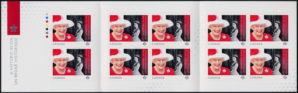 Queen Elizabeth II Longest Reign, booklet pane