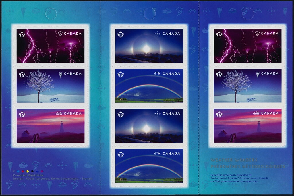 Weather Wonders, booklet pane