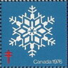 Stamp, Snowflake, Canada,  , Charity, Snow, Tuberculosis / TBC