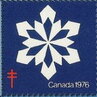 Stamp, Snowflake, Canada,  , Charity, Snow, Tuberculosis / TBC