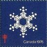 Stamp, Snowflake, Canada,  , Charity, Snow, Tuberculosis / TBC